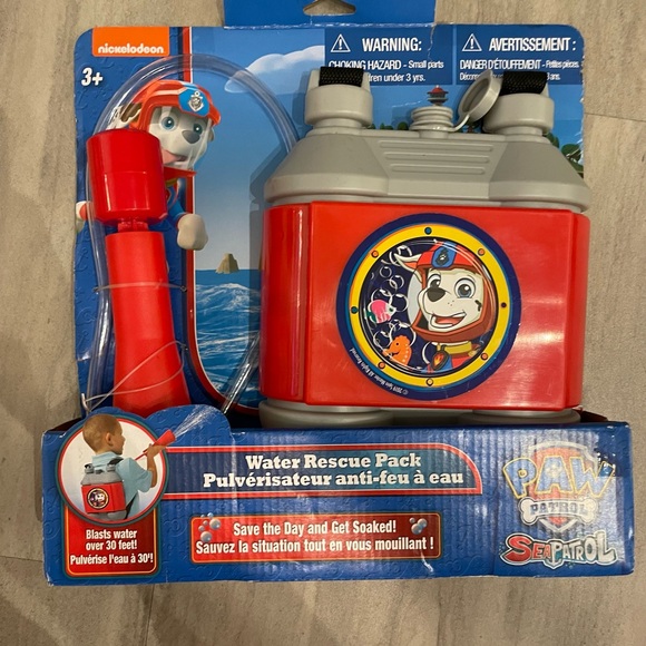 Nickelodeon Other - Nickelodeon Kids Paw Patrol Water Rescue Pack New Ages 3+